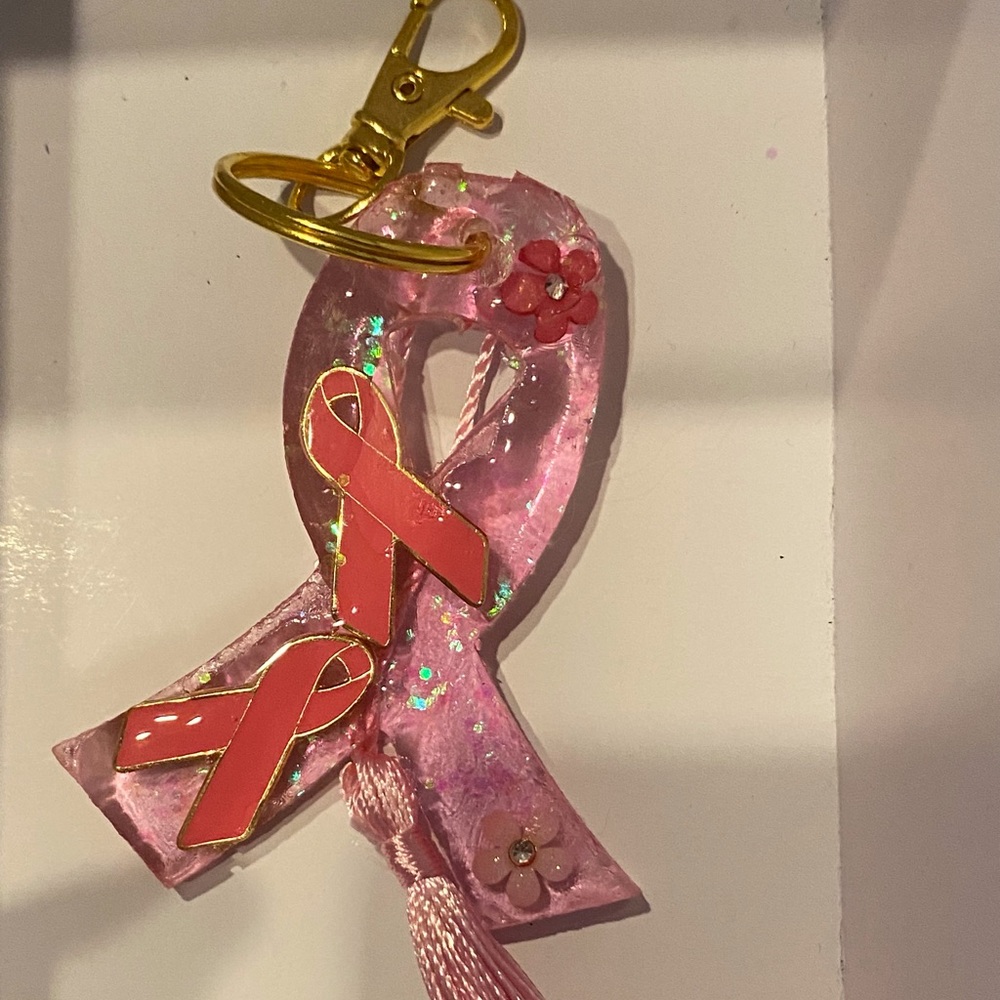 Think Pink keychain 1